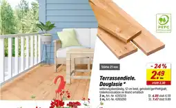 toom Baumarkt Terrassendiele, douglasie Angebot