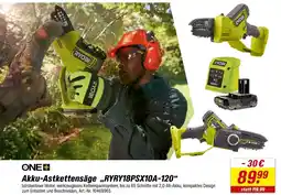 toom Baumarkt Ryobi akku-astkettensäge ryry18psx10a-120 Angebot