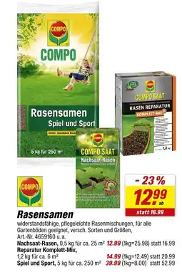 toom Baumarkt Compo nachsaat-rasen Angebot