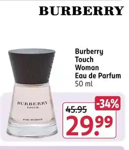 Rossmann Burberry touch woman eau de parfum Angebot