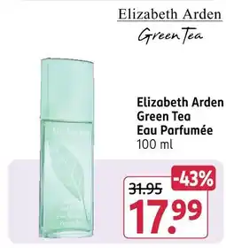 Rossmann Elizabeth arden green tea eau parfumée Angebot