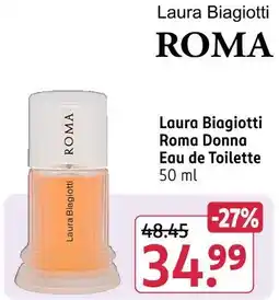 Rossmann Laura biagiotti roma donna eau de toilette Angebot
