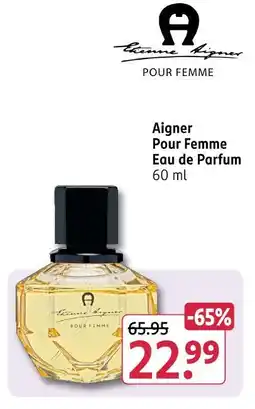 Rossmann Aigner pour femme eau de parfum Angebot