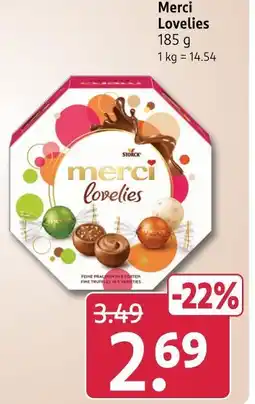 Rossmann Storck merci lovelies Angebot
