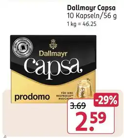 Rossmann Dallmayr capsa Angebot
