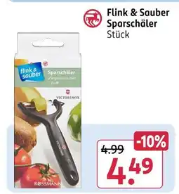 Rossmann Flink & sauber sparschäler Angebot