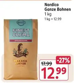 Rossmann Nordica ganze bohnen Angebot