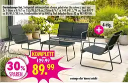 Möbel Boss Gartenlounge-set Angebot