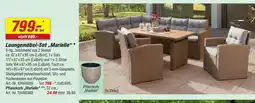 toom Baumarkt Loungemöbel-set marielle Angebot