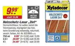 toom Baumarkt Xyladecor holzschutz-lasur 2in1 Angebot