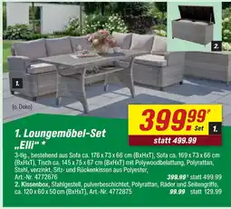 toom Baumarkt Loungemöbel-set elli Angebot
