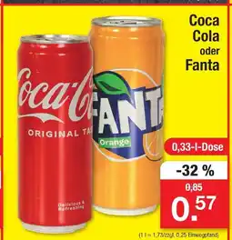 Zimmermann Coca cola coca cola oder fanta Angebot