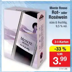 Zimmermann Monte rosso rotwein Angebot