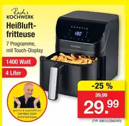 Zimmermann Kochwerk heißluftfritteuse Angebot