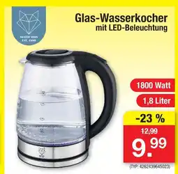 Zimmermann Gustav voss glas-wasserkocher Angebot