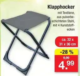 Zimmermann Klapphocker Angebot
