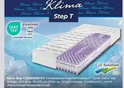 Möbelzentrum Pforzheim Cell solution klima step t tonnentaschenfederkernmatratze Angebot