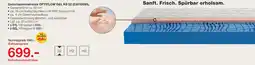 Möbelzentrum Pforzheim Gelschaummatratze optiflow gel ks 22 Angebot