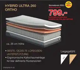 Möbelzentrum Pforzheim Hybrid ultra 260 ortho kaltschaummatratze Angebot