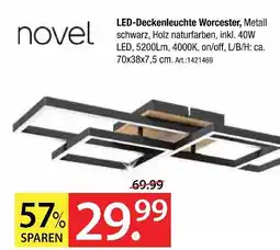 Zurbrüggen Novel led-deckenleuchte worcester Angebot