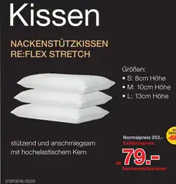 Möbelzentrum Pforzheim Nackenstützkissen re:flex stretch Angebot