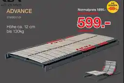 Möbelzentrum Pforzheim Hukla advance lattenrost Angebot