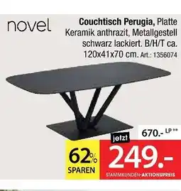 Zurbrüggen Novel couchtisch perugia Angebot