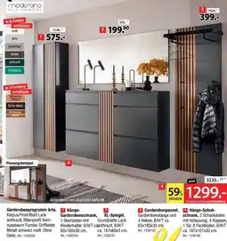 Zurbrüggen Moderano hänge-garderobenschrank Angebot