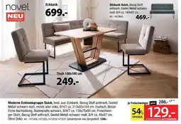 Zurbrüggen Novel eckbank Angebot
