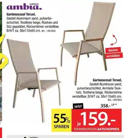 Zurbrüggen Ambia garden gartensessel teruel Angebot
