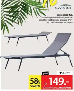 Zurbrüggen Amatio sonnenliege duo Angebot
