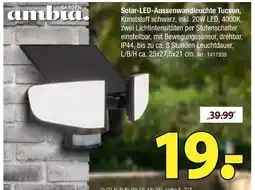 Zurbrüggen Ambia garden solar-led-außenwandleuchte tucson Angebot