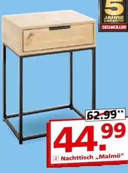 Segmüller Nachttisch 'malmö' Angebot