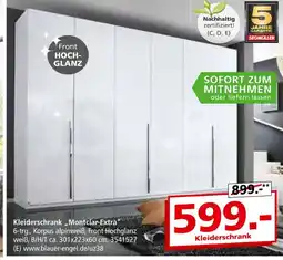 Segmüller Kleiderschrank montclar-extra Angebot