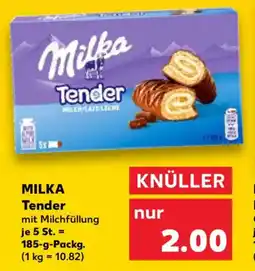 Kaufland Milka Tender Angebot