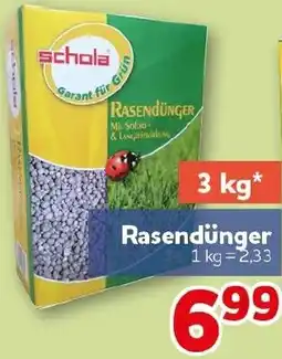 CENTERSHOP schola Rasendünger Angebot