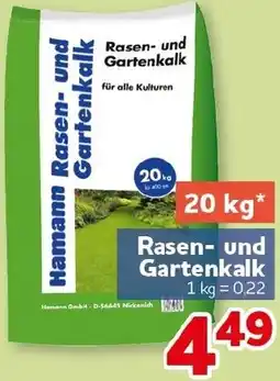 CENTERSHOP Hamann Rasen und Gartenkalk Angebot