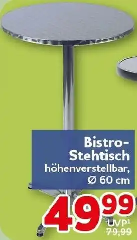 CENTERSHOP Bistro Stehtisch Angebot