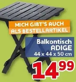 CENTERSHOP Balkontisch ADIGE Angebot