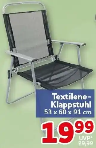 CENTERSHOP Textilene Klappstuhl Angebot
