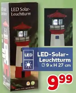 CENTERSHOP LED-Solar Leuchtturm Angebot