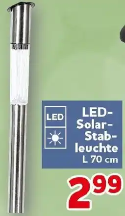 CENTERSHOP LED Solar Stableuchte Angebot