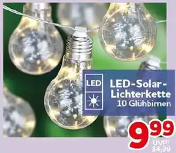 CENTERSHOP LED-Solar Lichterkette Angebot
