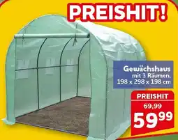 CENTERSHOP Gewächshaus Angebot