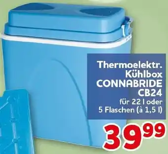 CENTERSHOP Thermoelektr. Kühlbox CONNABRIDE CB24 Angebot