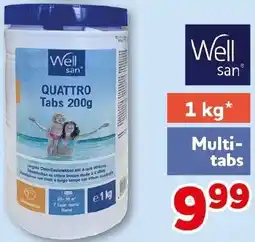 CENTERSHOP Well san Multitabs Angebot