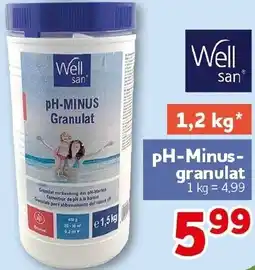 CENTERSHOP Well san PH-Minusgranulat Angebot