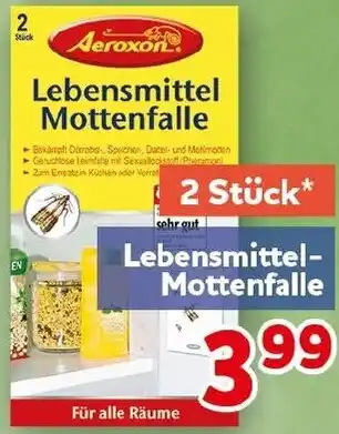 CENTERSHOP Aeroxon Lebensmittel Mottenfalle Angebot