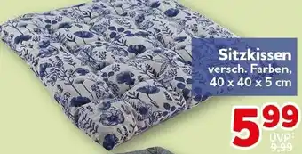 CENTERSHOP Sitzkissen Angebot