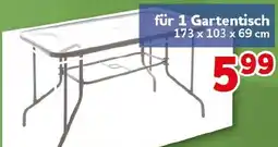 CENTERSHOP für 1 Gartentisch Angebot